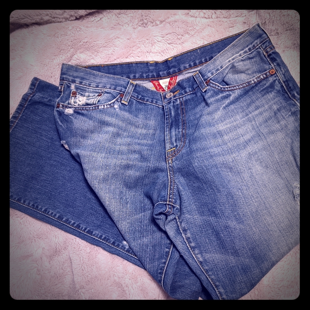 Lucky Brand Classic Rider Jeans, size 16/33